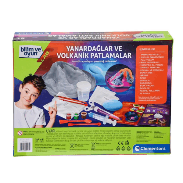 Çocuk 64193 Yanardağlar ve Volkanik Patlamalar - Bilim ve Oyun +8 yaş - Görsel 3