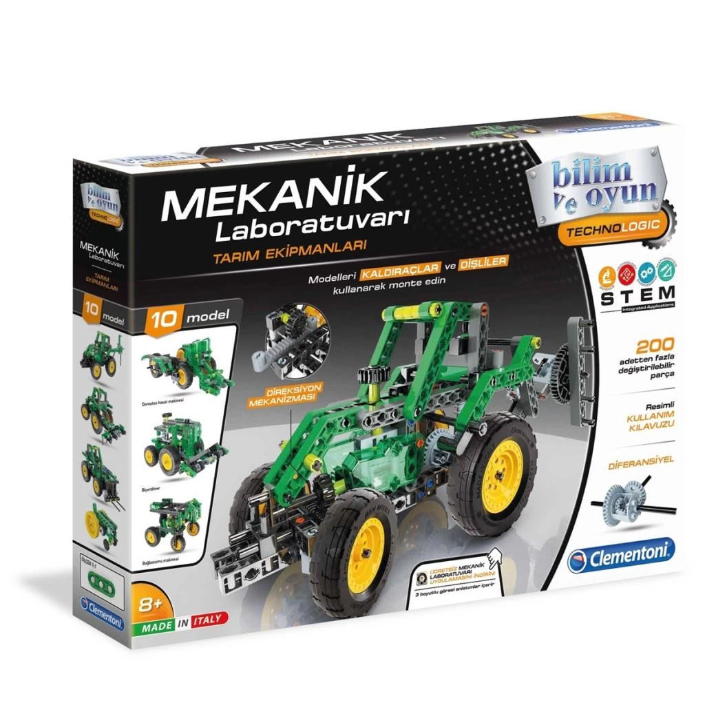 Çocuk 64437 Mekanik Laboratuvarı - Tarım Ekipmanları +8 yaş - Görsel 5