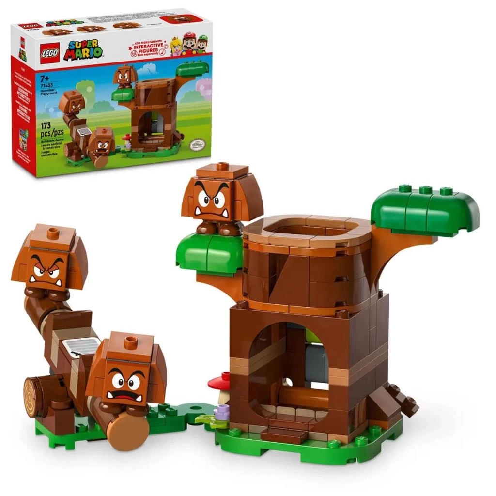 Çocuk 71433 Lego Super Mario Goomba Oyun Parkı Ek Macera Seti 173 parça +7yaş - Görsel 5