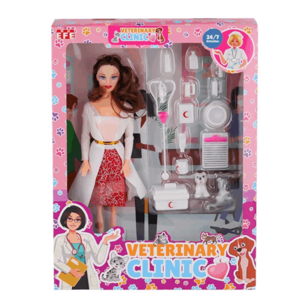 Çocuk 875 Veteriner Bebek-Efe Toys - Görsel 3
