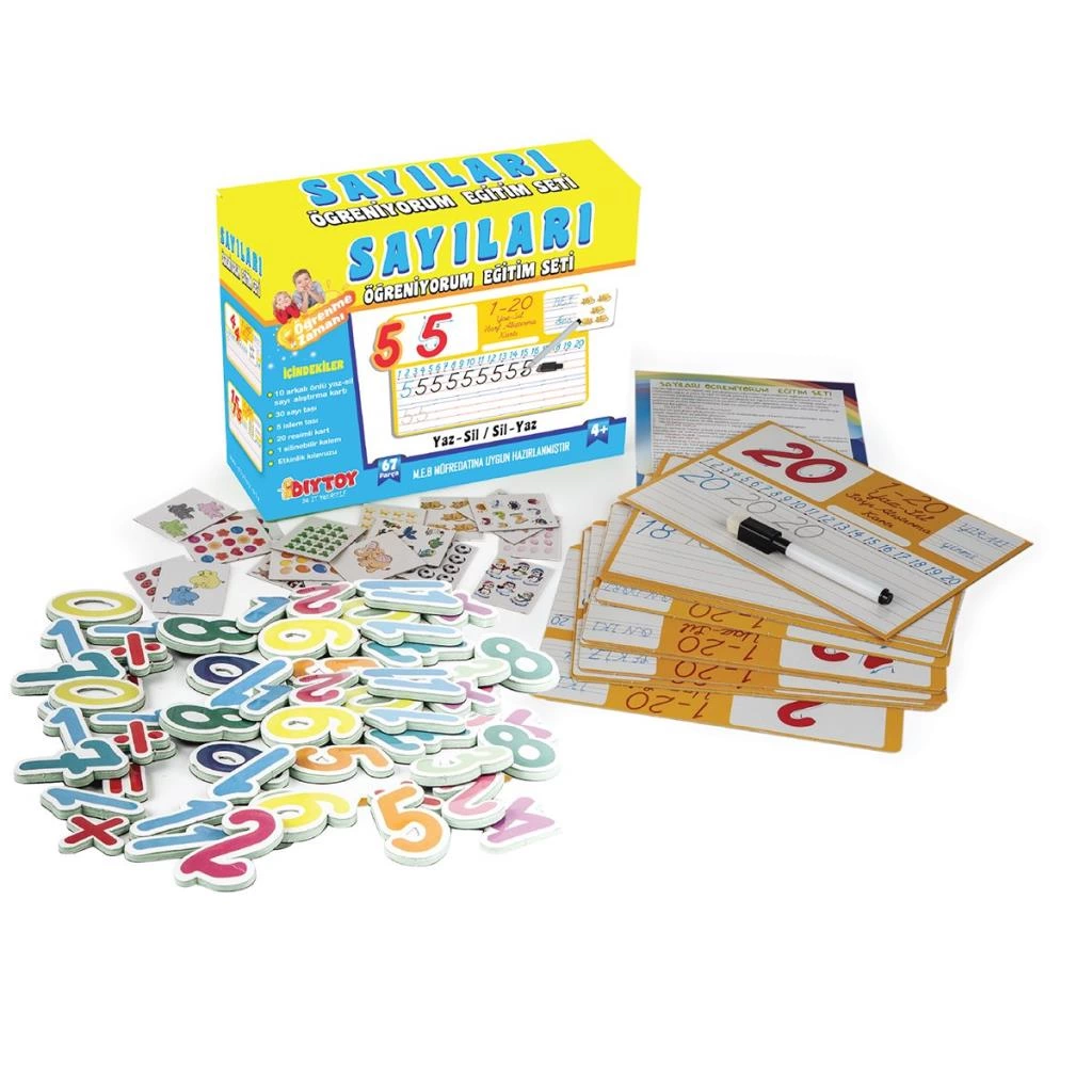 Çocuk 9222 DıyToy SAYILARI ÖĞRENİYORUM EĞİTİM SETİ - Görsel 2