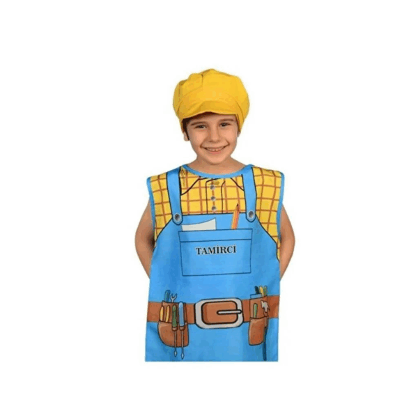 Çocuk AND-5115 Tamirci Kostümü - Görsel 4