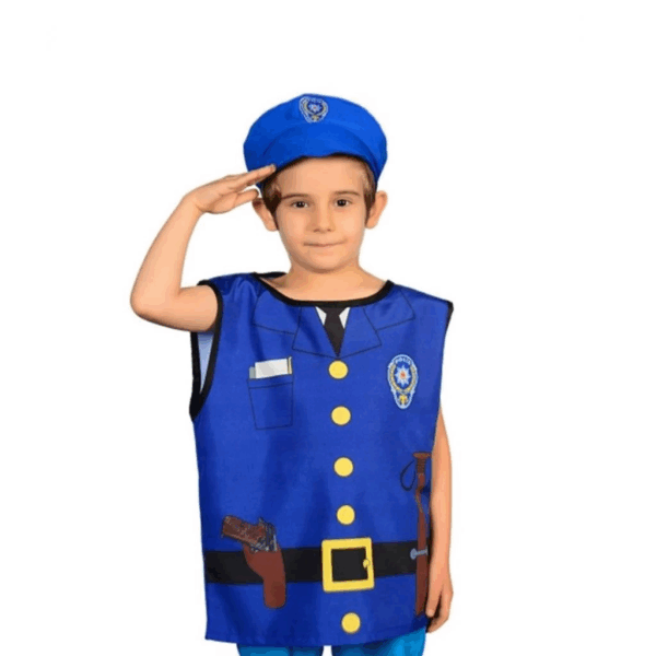 Çocuk AND-5117 Polis Kostümü - Görsel 4