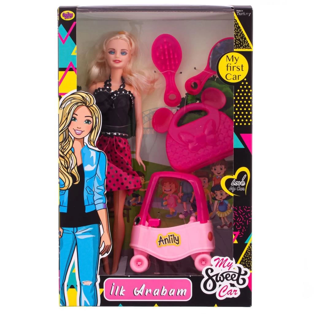 Çocuk Anlily Bebekli İlk Arabam - Görsel 3