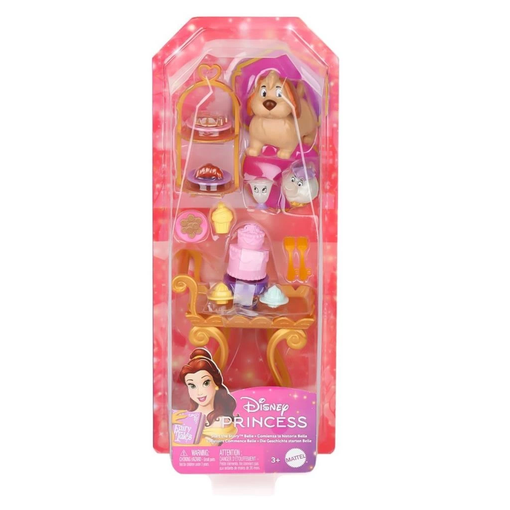 Çocuk Eğlenceli Disney Prenses Belle ile Çay Saati Oyun Seti - Görsel 5