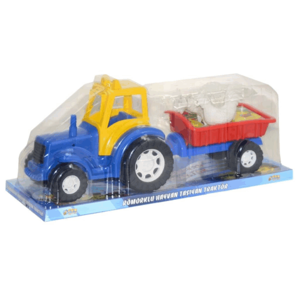 Çocuk CN2037-2039CN  Vakumlu Traktör Taşıyıcı 33 cm -Halitcan Oyuncak - Görsel 4