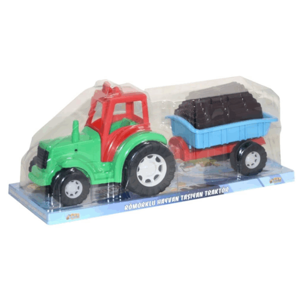 Çocuk CN2037-2039CN  Vakumlu Traktör Taşıyıcı 33 cm -Halitcan Oyuncak - Görsel 5