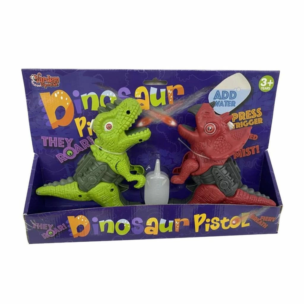 Çocuk CTF-135-2 Asortili Kartela Sesli Işık Buhar Çıkartan 2'li Dinazor - Vardem Oyuncak - Görsel 2