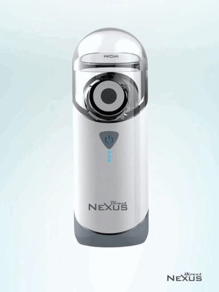 Çocuk Direct Nexus Taşınabilir Mesh Hava Makinesi Nebulizatör