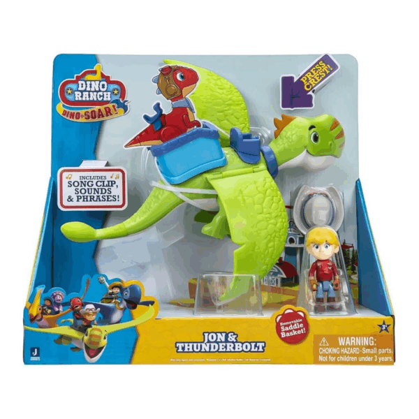 Çocuk DNA02000 Dino Ranch Delüks Figür Paketi - DNR0007 +3 yaş - Görsel 5