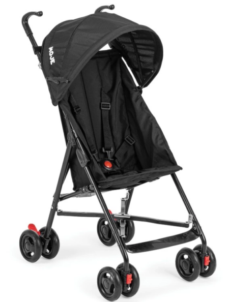 Çocuk Eğitici Gelişim Moje Simple Pratik Baston Bebek Arabası Siyah