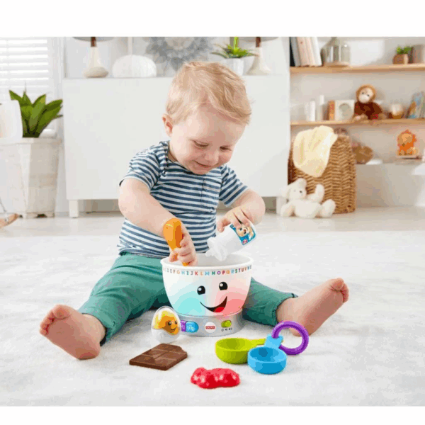 Çocuk GMX54 Fisher-Price® Eğitici Mutfak Seti Türkçe ve İngilizce - Görsel 5