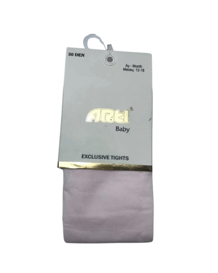 Çocuk Külotlu Muz Çorap 300178 Pembe