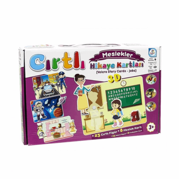 Çocuk LC7206 Laço, Cırtlı Hikaye Kartları - Görsel 2