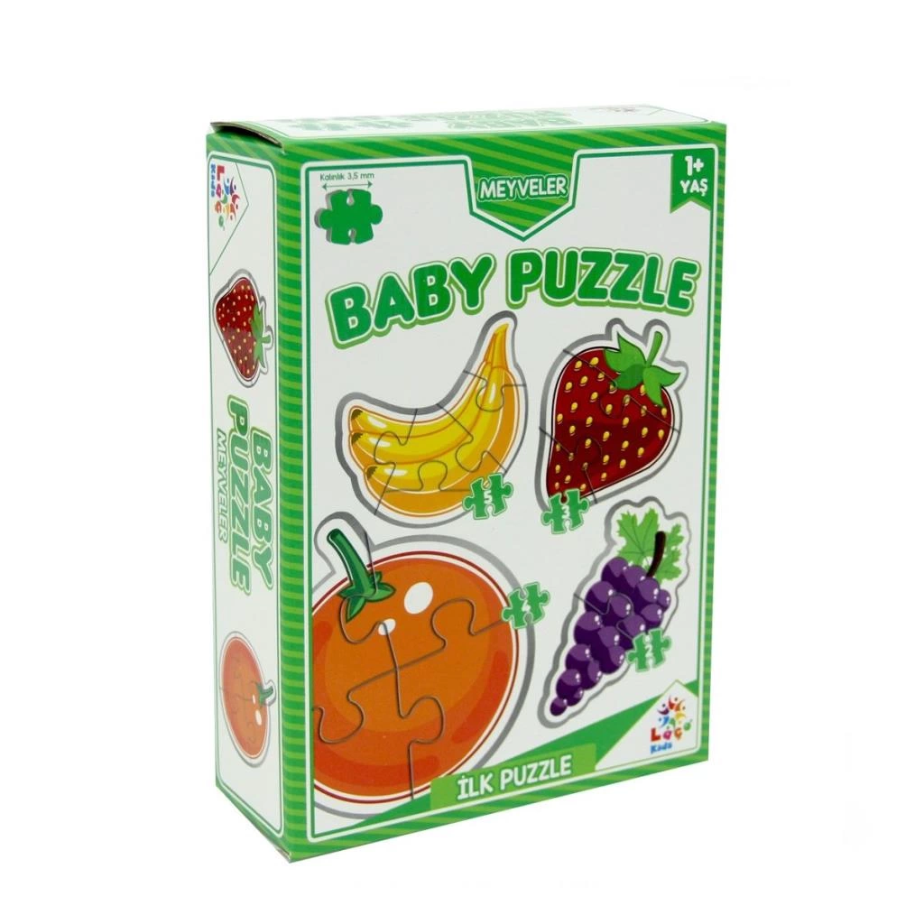 Çocuk LC7227 Laço, Baby Puzzle - Meyveler - İlk Puzzle / +12 ay - Görsel 2