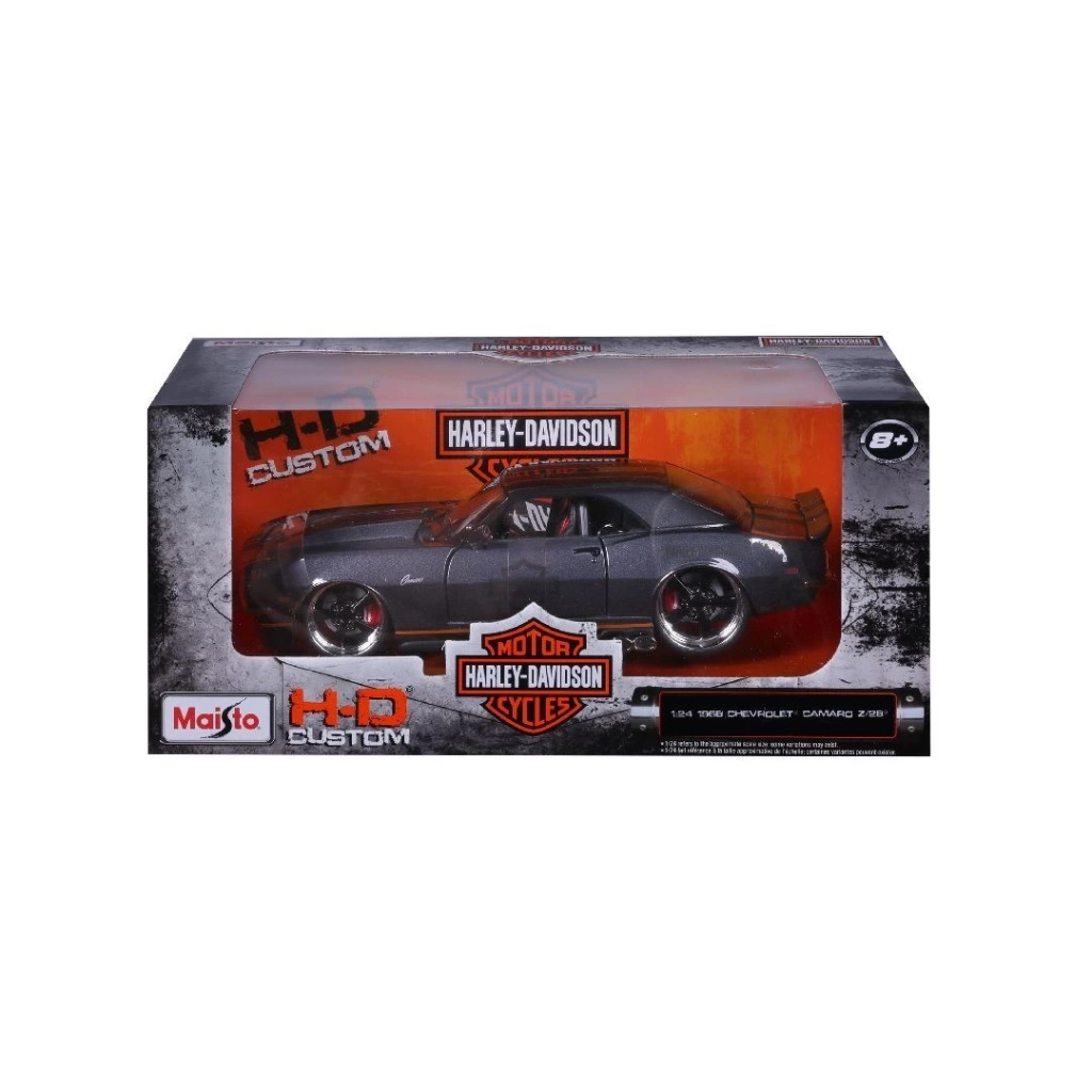 Çocuk Maisto 1/24 1968 Chevrolet Camaro Z/28 32273 - Görsel 3