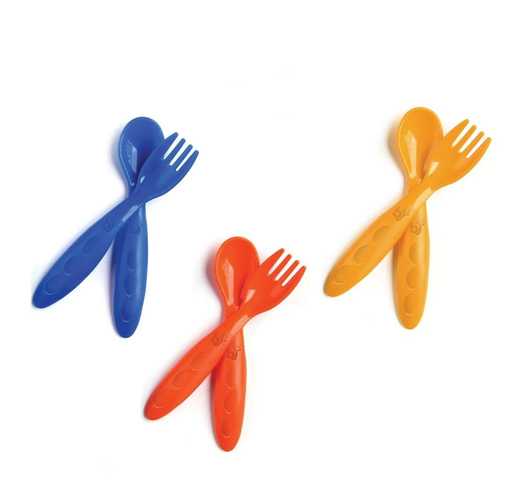 Çocuk Mama Kaşık Çatal Takımı 495 Mavi - Görsel 2