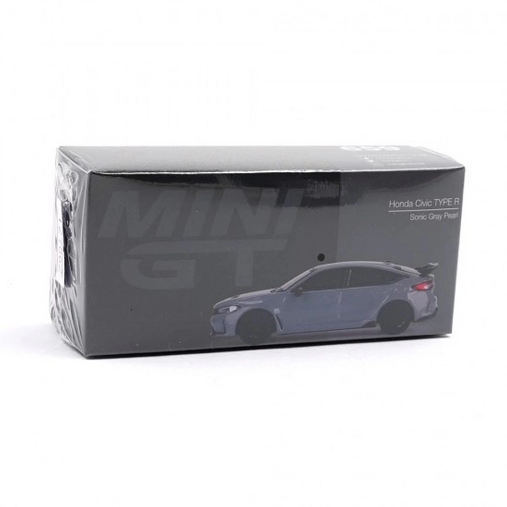 Çocuk Mini Gt 1:64 Honda Civic Type R Sonic Gray Pearl - Görsel 4
