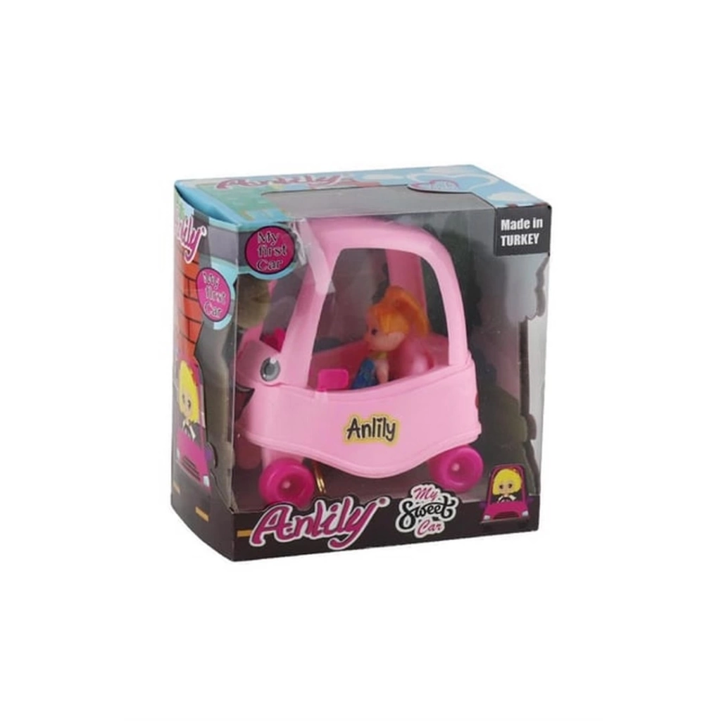 Çocuk Oydaş Anlily Kutuda Tombul Araba Bebekli 2407 - Görsel 3