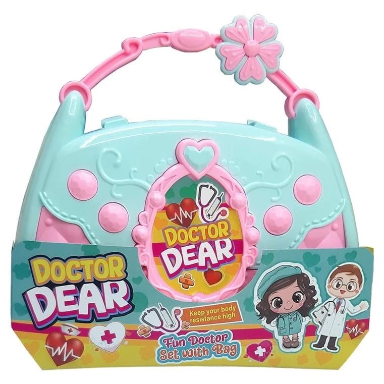 Çocuk Oydaş Çantalı Doktor Seti 6'lı Stand 2622 - Görsel 2