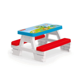 Çocuk Renkli Grup Oyuncak Piknik Masası