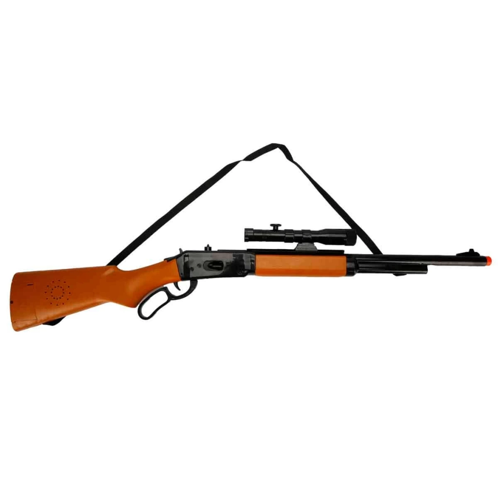 Çocuk Sunman Sesli Pompalı Tüfek - Görsel 4