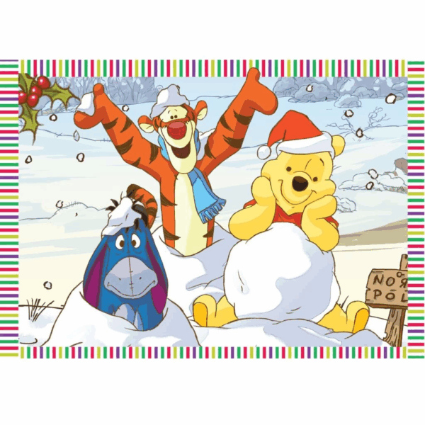 Çocuk WN714  KS, Winnie The Pooh, 100 Parça Puzzle - Görsel 3