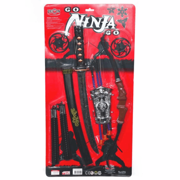 Çocuk ZN-2019 OKLU NİNJA SET - Görsel 2