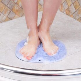 Çok Amaçlı Esnek Yumuşak Banyo El Ayak Vücut Plastik Duş Matı Plastik Banyo Matı (K0)