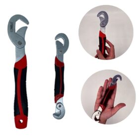 Çok Fonksiyonlu Ergonomik Ayarlanabilir Büyük Küçük Akıllı Pense Anahtar 2li Set (K0)