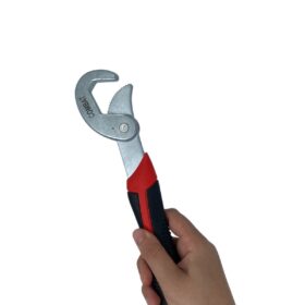 Çok Fonksiyonlu Ergonomik Ayarlanabilir Büyük Küçük Akıllı Pense Anahtar 2li Set (K0)