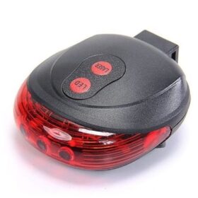 Çok Fonksiyonlu Pilli Bisiklet Led Lazer Işığı Arka Stop Lambası (K0)