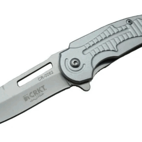 Cr 0062 Gri Oluklu Kamp Çakı 17,5 Cm - Otomatik, Kılıflı, Kutulu