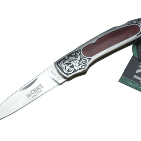 Cr 0128 Rd Kamp Çakı 18 Cm - Metal Desenli Sap, Kılıflı, Kutulu
