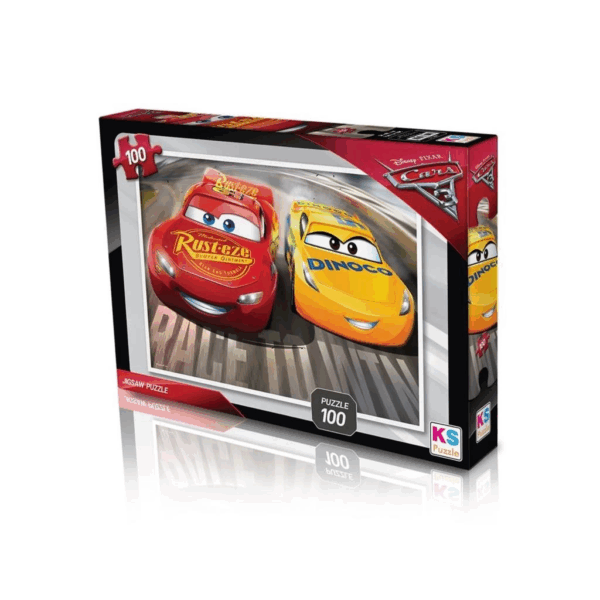 Çocuk CR714 KS, Cars / 100 Parça Puzzle