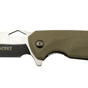 Crkt Predator 706 C Bej Kamp / Outdoor Çakı 21cm - Yarı Otomatik, Kemerlikli, Kutulu