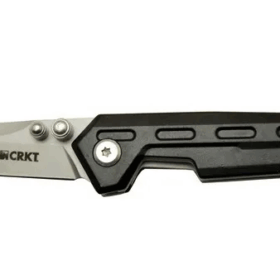 Crkt Wing 3301 Bk Siyah Kamp / Outdoor Çakı 18cm - Manuel, Kemerlikli, Metal Sap, Kutulu