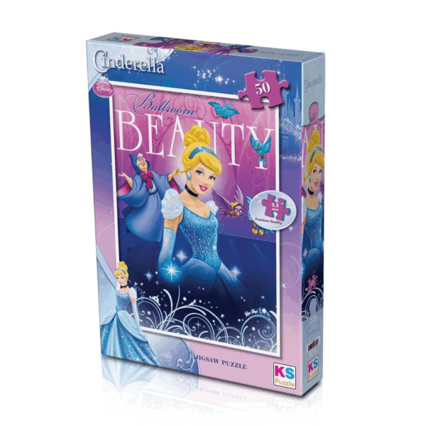 Çocuk CRL709 KS, Cinderella  50 Parça Çocuk Puzzle