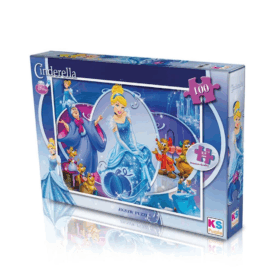 Çocuk CRL714 KS, Cinderella / 100 Parça Puzzle