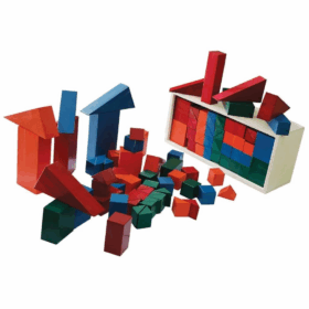 Çocuk CS-1311 Renkli Blok Sandığı -Chiva