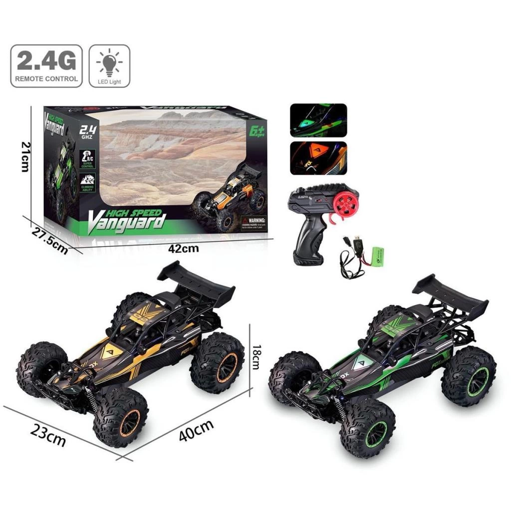 DC717A 1:10 RC Buggy Yüksek Hızlı Araba - Gepettoys - Görsel 2
