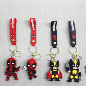 Deadpool Volverine Silikon Anahtarlık Alk4270