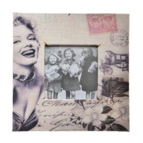 Decotown Marilyn Monroe Tasarım Ahşap Resim Fotoğraf Çerçevesi (K0)