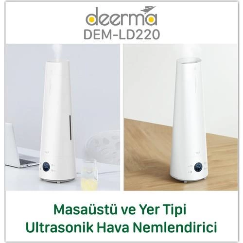 Çocuk Deerma Uzaktan Kumandalı Ultrasonic Soğuk Buhar Makinesi LD220 - Görsel 4