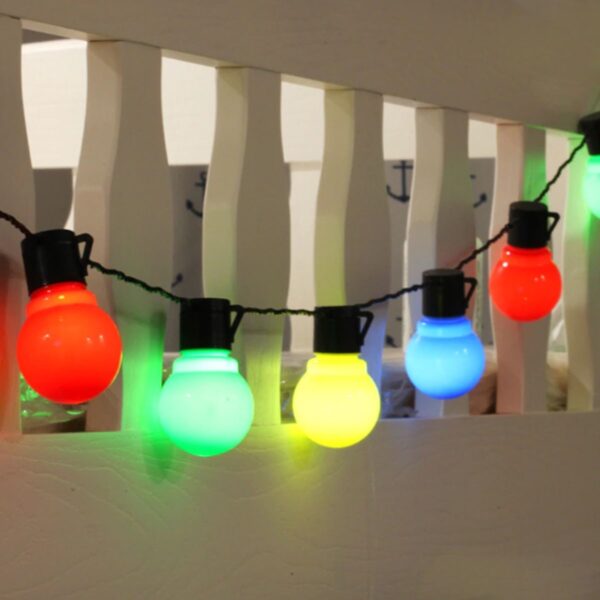 Dekoratif Minik Top 40 Ledli Dekoratif Dolama Led Işık (RGB) (K0) - Görsel 5