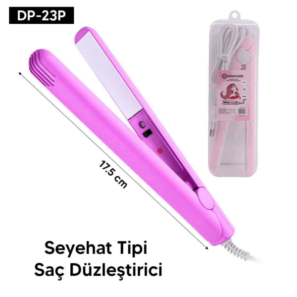 Dempower Seyahat Tipi Saç Düzleştirici - Görsel 2