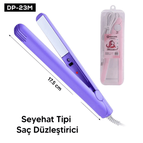 Dempower Seyahat Tipi Saç Düzleştirici - Görsel 3