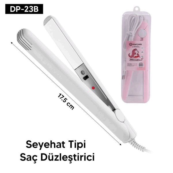 Dempower Seyahat Tipi Saç Düzleştirici - Görsel 4