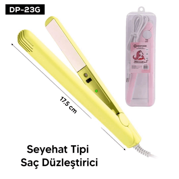 Dempower Seyahat Tipi Saç Düzleştirici - Görsel 5