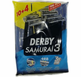 DERBY SAMURAİ 3 BIÇAK 10+4 PARÇA.POŞETLİ (K0)